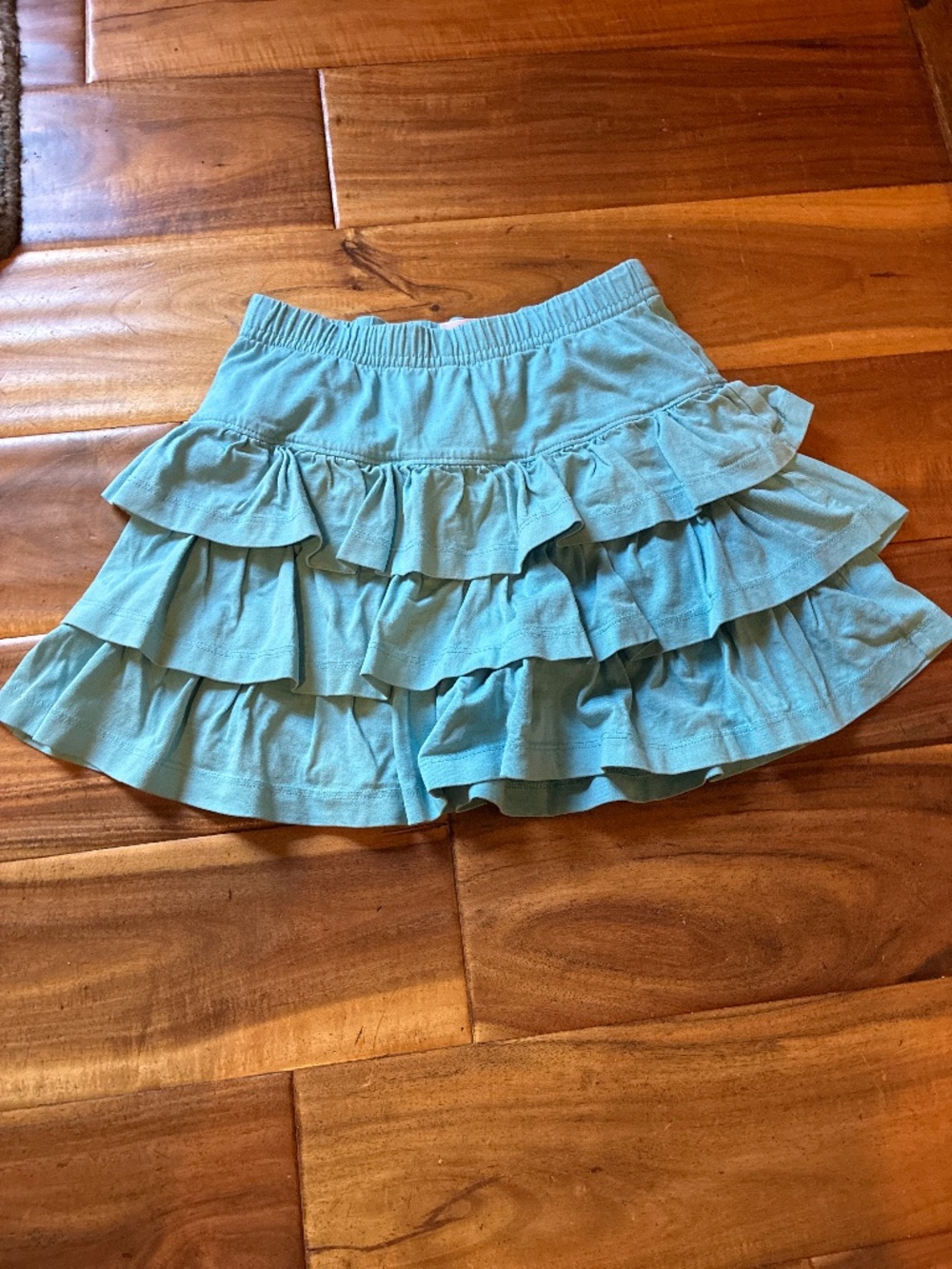 Children’s light blue cotton skirt